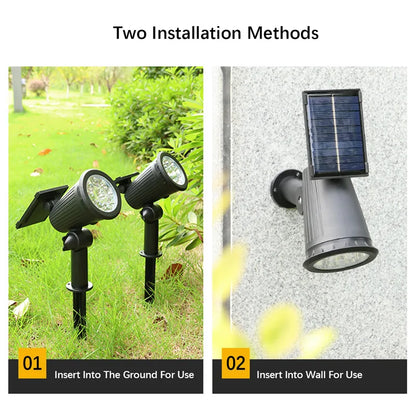 Solar Spotlights, Outdoor  Waterproof, Lawn, Deck and Pathway