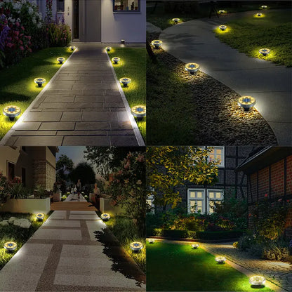 Solar Powered Ground Lights